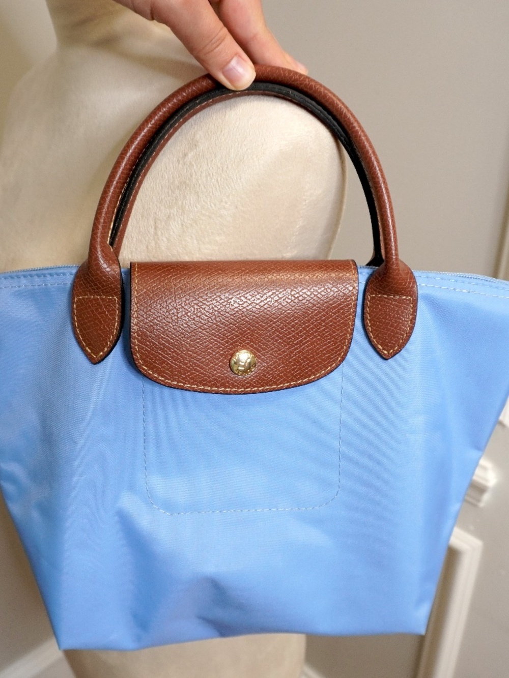DOMAT Crossbody Bag for Women, Chic Lightweight Purse with Leather Top-handle